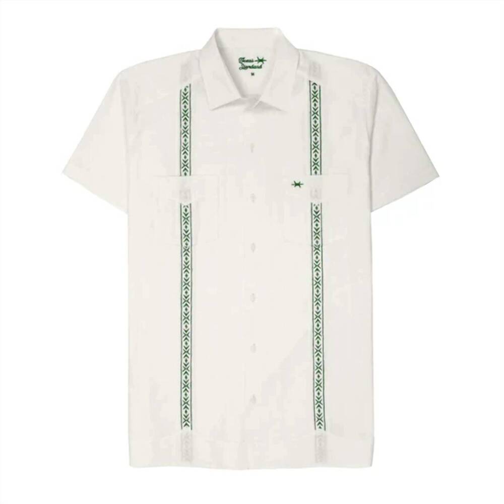NEW TEXAS STANDARD men's texas guayabera shirt in gruene
